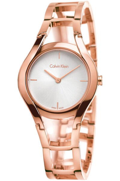 Calvin Klein Class White Dial Rose Gold Steel Strap Watch for Women - K6R23626 Buy Now By Calvin Klein