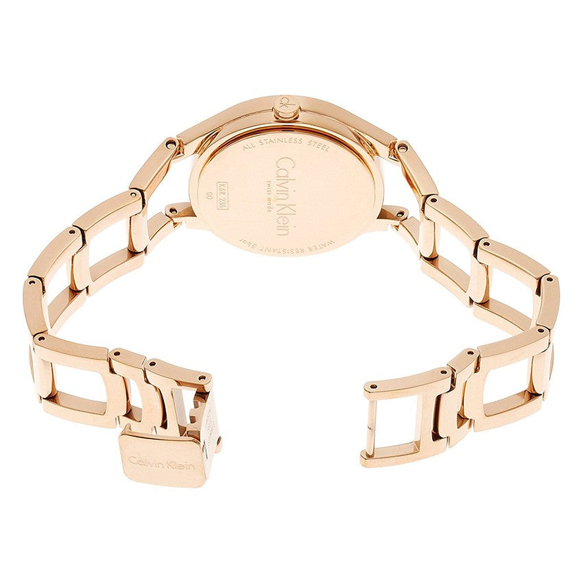 Calvin Klein Class Brown Dial Rose Gold Steel Strap Watch for Women - K6R2362K Buy Now By Calvin Klein