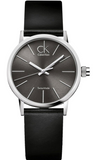 Calvin Klein Minimal Black Dial Black Leather Strap Watch for Women - K7622107 Buy Now By Calvin Klein