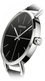 Calvin Klein Evan Black Dial Black Leather Strap Watch for Men - K7B211CZ Buy Now By Calvin Klein