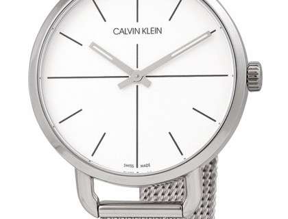 Calvin Klein Even White Dial Silver Mesh Bracelet Watch for Women - K7B23126 Buy Now By Calvin Klein