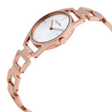 Calvin Klein Dainty White Dial Rose Gold Steel Strap Watch for Women - K7L23646 Buy Now By Calvin Klein