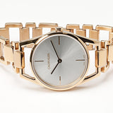 Calvin Klein Dainty White Dial Rose Gold Steel Strap Watch for Women - K7L23646 Buy Now By Calvin Klein