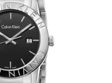 Calvin Klein City Black Dial Silver Steel Strap Watch for Men - K7Q21141 Buy Now By Calvin Klein