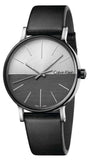 Calvin Klein Boost White Black Dial Black Leather Strap Watch for Men - K7Y21CCX Buy Now By Calvin Klein