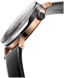 Calvin Klein Boost Black Dial Black Leather Strap Watch for Men - K7Y21TCZ Buy Now By Calvin Klein