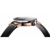 Calvin Klein Boost Black Dial Black Leather Strap Watch for Men - K7Y21TCZ Buy Now By Calvin Klein