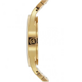 Calvin Klein Dainty White Dial Gold Steel Strap Watch for Women - K7L23546 Buy Now By Calvin Klein