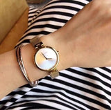 Calvin Klein Authentic White Dial Rose Gold Mesh Bracelet Watch for Women - K8G23526 Buy Now By Calvin Klein