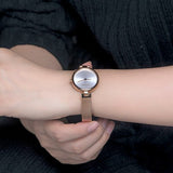 Calvin Klein Authentic Silver Dial Rose Gold Mesh Bracelet Watch for Women - K8G23626 Buy Now By Calvin Klein