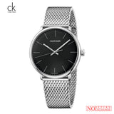 Calvin Klein High Noon Black Dial Silver Mesh Bracelet Watch for Men - K8M21121 Buy Now By Calvin Klein