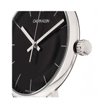 Calvin Klein High Noon Black Dial Silver Mesh Bracelet Watch for Men - K8M21121 Buy Now By Calvin Klein