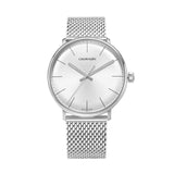 Calvin Klein White Dial Silver Mesh Bracelet Watch for Women - K8M21126 Buy Now By Calvin Klein