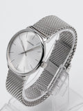 Calvin Klein White Dial Silver Mesh Bracelet Watch for Women - K8M21126 Buy Now By Calvin Klein