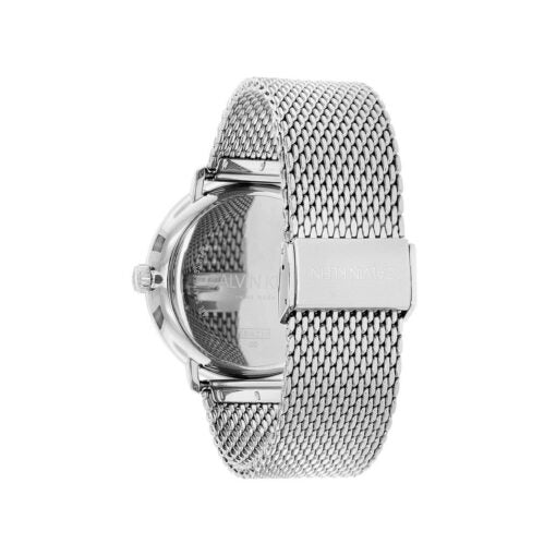 Calvin Klein High Noon Quartz Blue Dial Silver Mesh Bracelet Watch for Men - K8M2112N Buy Now By Calvin Klein