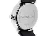 Calvin Klein High Noon Quartz White Dial Black Leather Strap Watch for Men - K8M211C6 Buy Now By Calvin Klein