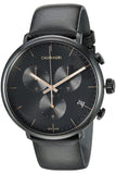 Calvin Klein High Noon Black Dial Black Leather Strap Watch for Men - K8M274CB Buy Now By Calvin Klein