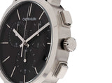 Calvin Klein Posh Black Dial Black Leather Strap Watch for Men - K8Q371C1 Buy Now By Calvin Klein