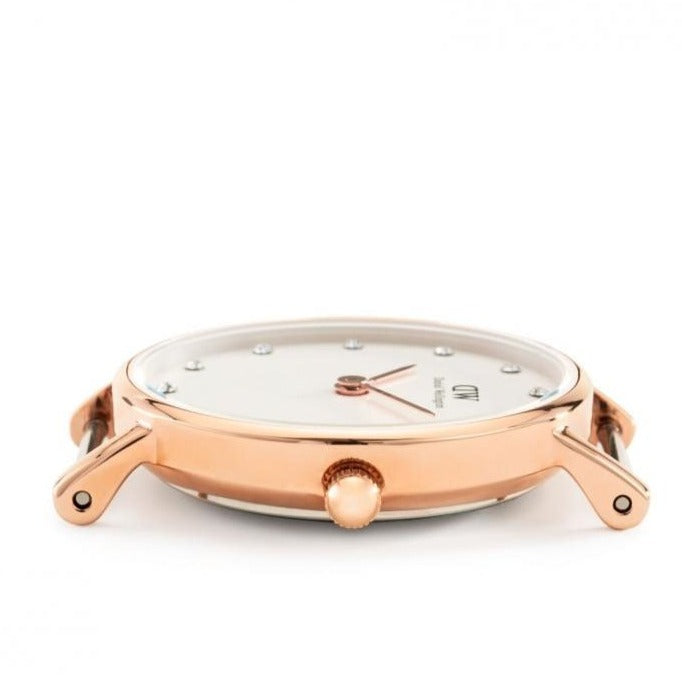 Daniel Wellington Classy Winchester White Dial Two Tone NATO Strap Watch For Women - DW00100065 Buy Now By Daniel Wellington