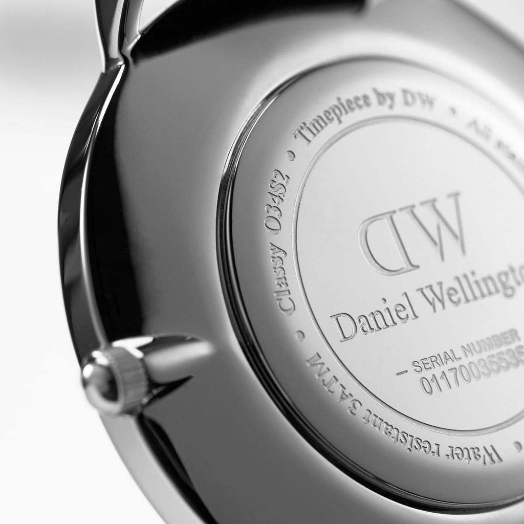 Daniel Wellington Classy Winchester White Dial Two Tone NATO Strap Watch For Women - DW00100081 Buy Now By Daniel Wellington