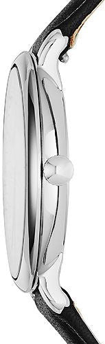 Fossil Jacqueline Quartz White Dial Black Leather Strap Watch for Women - ES3972 Buy Now By Fossil