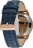 Fossil Grant Twist Multifunction Blue Dial Blue Leather Strap Watch for Men - ME1162 Buy Now By Fossil