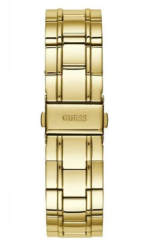 Guess Bedazzle Diamonds Gold Dial Gold Steel Strap Watch For Women - W1097L2 Buy Now By Guess