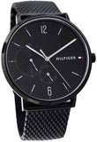 Tommy Hilfiger Brooklyn Black Dial Black Mesh Bracelet Watch for Men - 1791507 Buy Now By Tommy Hilfiger