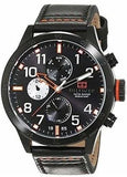 Tommy Hilfiger Trent Multifunction Black Dial Black Leather Strap Watch for Men - 1791136 Buy Now By Tommy Hilfiger