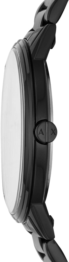 Armani Exchange Cayde Multicolor Dial Black Steel Strap Watch For Men - AX2725 Buy Now By Armani Exchange