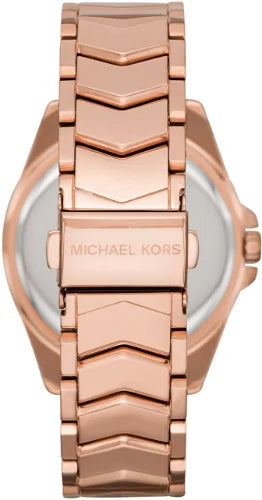 Michael Kors Whitney Quartz White Dial Rose Gold Steel Strap Watch For Women - MK6694 Buy Now By Michael Kors