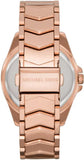 Michael Kors Whitney Quartz White Dial Rose Gold Steel Strap Watch For Women - MK6694 Buy Now By Michael Kors