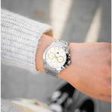 Tommy Hilfiger Haven Multifunction Chronograph White Dial Silver Steel Strap Watch For Women - 1782194 Buy Now By Tommy Hilfiger