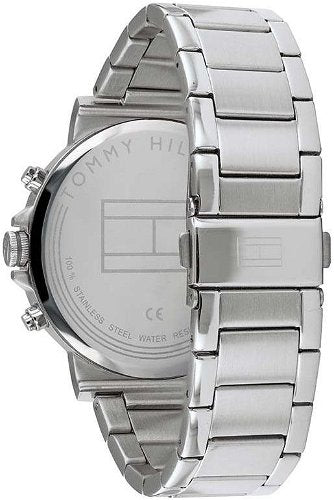 Tommy Hilfiger Chronograph Grey Dial Silver Steel Strap Watch for Men - 1710382 Buy Now By Tommy Hilfiger