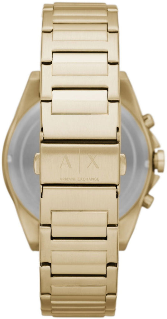 Armani Exchange Drexler Chronograph Gold Dial Gold Steel Strap Watch For Men - AX2602 Buy Now By Armani Exchange