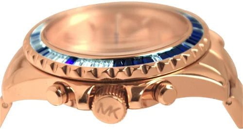 Michael Kors Everest Chronograph Rose Gold Dial Rose Gold Steel Strap Watch For Women - MK5755 Buy Now By Michael Kors