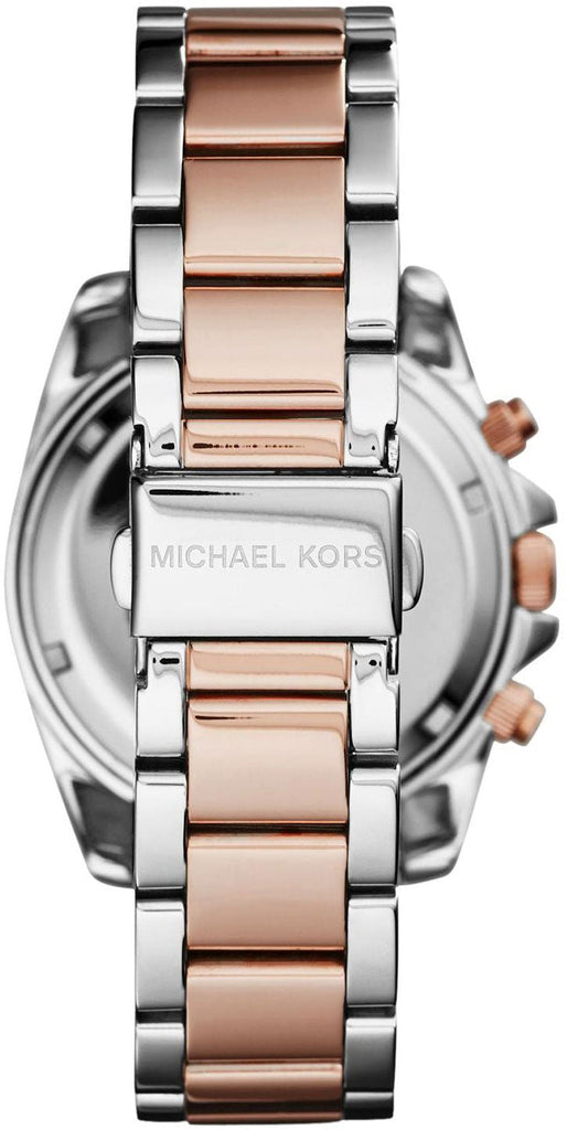 Michael Kors Blair Chronograph Black Dial Two Tone Steel Strap Watch For Women - MK6093 Buy Now By Michael Kors