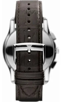 Emporio Armani Valente Chronograph Brown Dial Brown Leather Strap Watch For Men - AR1785 Buy Now By Emporio Armani