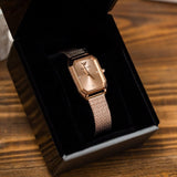 Emporio Armani Joy Quartz Rose Gold Dial Rose Gold Mesh Bracelet Watch For Women - AR11347 Buy Now By Emporio Armani