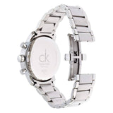 Calvin Klein City Chronograph Black Dial Silver Steel Strap Watch for Men - K2G2714X Buy Now By Calvin Klein