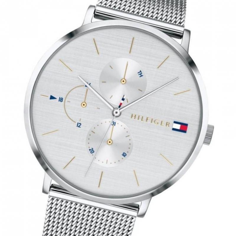 Tommy Hilfiger Jenna Quartz Silver Dial Silver Mesh Bracelet Watch For Women - 1781942 Buy Now By Tommy Hilfiger