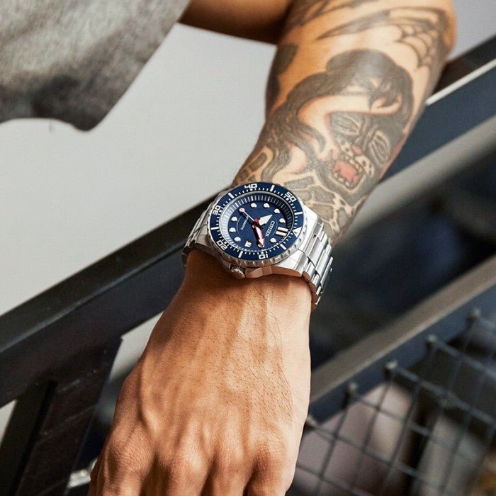 Citizen Promaster Mechanical Blue Dial Silver Steel Strap Watch For Men - NJ0121-89L Buy Now By Citizen