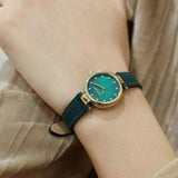 Coach Park Analog Green Dial Green Leather Strap Watch for Women - 14503534 Buy Now By Coach