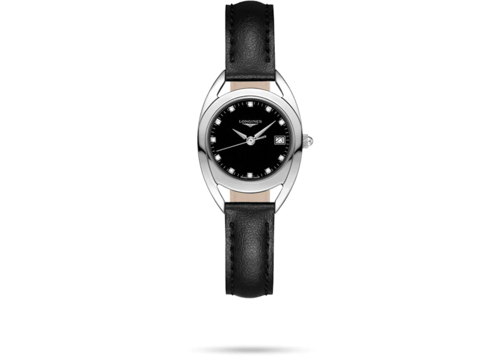 Longines Equestrian Quartz Diamond Black Dial Watch for Women - L6.136.4.57.0 Buy Now By Longines