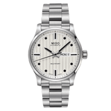 Mido Multifort Automatic Silver Dial Silver Steel Strap Watch For Men - M005.430.11.031.80 Buy Now By Mido