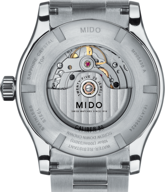 Mido Multifort Automatic Silver Dial Silver Steel Strap Watch For Men - M005.430.11.031.80 Buy Now By Mido