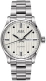 Mido Multifort Automatic Silver Dial Silver Steel Strap Watch For Men - M005.430.11.031.80 Buy Now By Mido