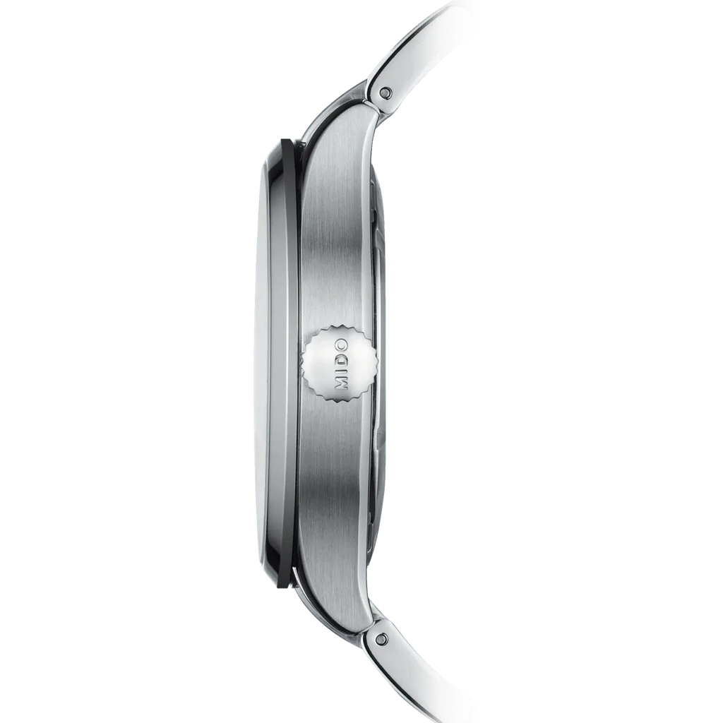 Mido Multifort Automatic Gray Dial Silver Steel Strap Watch For Men - M005.430.11.061.80 Buy Now By Mido