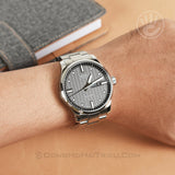 Mido Multifort Automatic Gray Dial Silver Steel Strap Watch For Men - M005.430.11.061.80 Buy Now By Mido