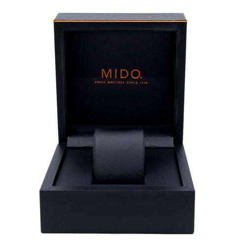 Mido Multifort Automatic Special Edition Black Dial Black Leather Strap Watch For Men - M005.430.36.051.80 Buy Now By Mido